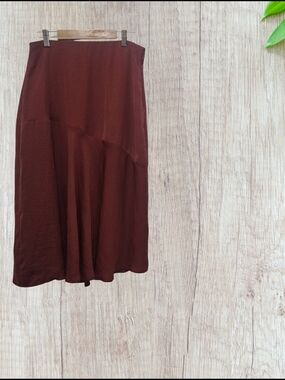 American Eagle Outfitters Rust Red Skirt